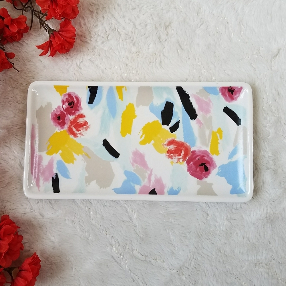 Kate Spade Paintball Glass Tray